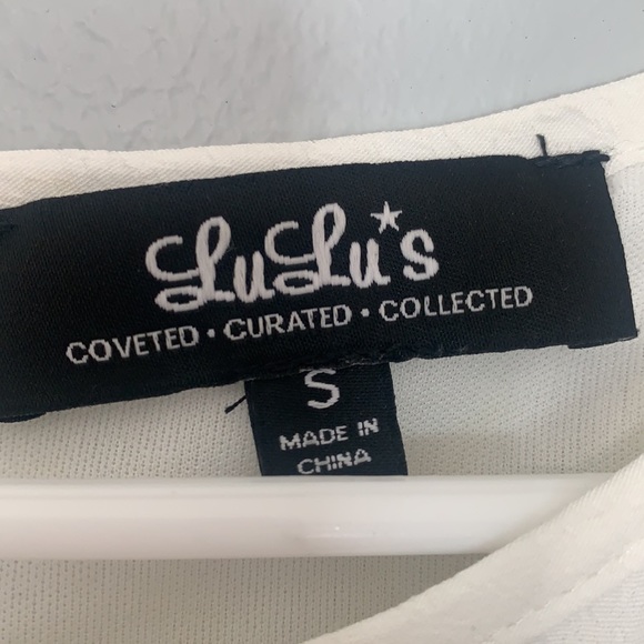 Lulu’s | Tale to Tell Embroidered Blue Shift Dress - Picture 10 of 10